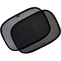 Parasol Coche Bebe - (2 Unidades) - para SUVs- MiniVans y Sedanes de Tamaño Completo - Parasol Coche Infantil Lateral De…